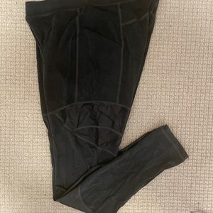 Lululemon lab patch suede leggings